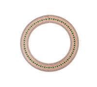 VICASKY Wooden Guitar Rosette Curved Strips for Acoustic Guitar Sound Hole Decal for Musical Stickers Inlay