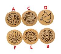 VICASKY Wooden Guitar Soundhole Cover for Acoustic Guitar to Control Feedback for Live Performances and Studio Recordings