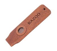 VICASKY Wooden Kazoo Flute Set for Boys and Girls and Adults Classic Kazoo Accompaniment Musical Instrument for Guitar and Ukulele Includes Lanyard