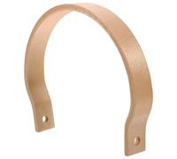 VICASKY Wooden Kettle Handle Replacement Beech Wood Curved Legs, Compact Teapot Grip for Household Teapot Supplies, Sturdy Copper Sleeve Tea Pot Handle Accessory for DIY Repair