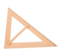 VICASKY Wooden Measuring Ruler with Convenient Handle for Teaching and Classroom Instruction, Whiteboard Ruler Improving Comprehension, Sturdy Carpenter's Measuring Tool for Students
