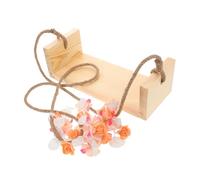VICASKY Wooden Swing Prop for Newborn Photography Decor for Showers Celebrations Boy Girl Photo Prop for Memorable Moments