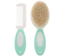 VICASKY Wool Brush for Boy Girl Care Scalp Massage Tools Natural Bath Cleaning Brush and Comb for Newborn Essentials