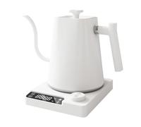 VICBINLY Electric Gooseneck Kettle, Pour Over Coffee and Tea Kettle, 0.9L Tea Kettles, 1200 Watt Quick Heating, Boil-Dry Protection, Temperature Control, White UTKWT02G