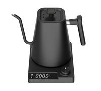 VICBINLY Electric Gooseneck Kettle, Pour Over Coffee and Tea Kettle, 0.9L Tea Kettles, 1200 Watt Quick Heating, Boil-Dry Protection, Temperature Control, Matte Black TKBK02G