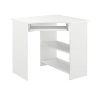 Vicco Corner desk Odin, White, 83 x 76 cm
