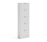 Vicco Shoe tipper Gizmo, White, 59 x 181.1 cm | with 5 compartments