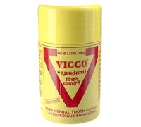 Vicco Vajradanti Ayurvedic Herbal Tooth Powder Prevents Tooth Decay Cures (100 gram x 2)