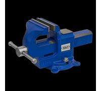 Sealey QAVE100 Vice 100Mm Quick Action Swivel Base Sg Iron