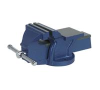 Vice 125mm Fixed Base - Sealey CV125E New