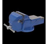 Sealey Vice Cv200Xt 200mm Fixed Base Professional Heavy-Duty