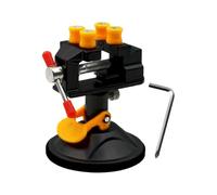 Vice Adjustable Small Suction Base Table Clamp | 360° rotating suction foot mini vice for jewellery, drilling, woodworking and metalwork