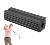 Vice Clamp - 8.7 * 2.7 * 2.4 Cm Rubber Clamp | Rubber Vice to Regrip Golf Clubs and Protect Shafts, 1-Piece, Professional Golf Accessories for Changing Grips, Black, Durable Club Repair