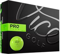 Vice Golf Pro Plus Lime Golf Balls, NEON LIME, 1 Dozen