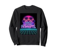 Vice Principal Retro 80s Synthwave Miami Sunset Vibe Sweatshirt