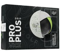 Vice Pro Plus Golf Balls (2025 Model) (Lime/Black Drip)