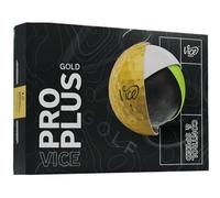 Vice Pro Plus Golf Balls (Gold)
