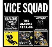 VICE SQUAD - ALBUMS 1981-84-BOX SET- 5 CD NEW