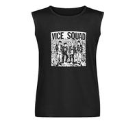 Vice Squad Last Rockers Men Sleeveless T-shirt Black Unisex Vest Tank Tops Casual Tee S
