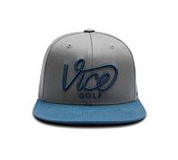 VICE Unisex Crew Cap Hat, Blue/Grey, M UK