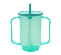 Viceda Adult Sippy Cup, Non Spill Cups with Straw and Lid, Feeder Cup for Bedridden Patients, Feeding Cup for The Elderly, Disabled, Hospital and Convalescent Care