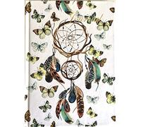 Maturi A5 Hardback Journal Notebook, Dream Catcher Design with Gold Foil Detailing and Gloss Finish