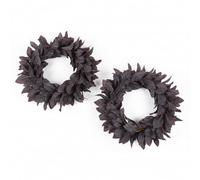 Vicenpal 2 Pcs 10.5" Crown of Thorns from Bethlehem Jerusalem Authentic Religious Easter Wreath Decor Cross Tree Topper Holy Place Christian Gifts Easter Holy Week Decor