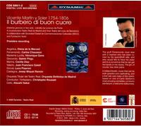 VICENTE MART¡N Y SOLER: IL BURBERO DI BUON CUORE NEW CD