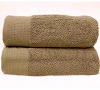 viceroy bedding Extra Absorbent Quick Dry Large Towel 100% Pure Egyptian Cotton 650gsm Bathroom Bath Towel Spa Gym Sauna Multipurpose Collection BEIGE NATURAL (Jumbo Bath Sheet 180cm x 100cm)