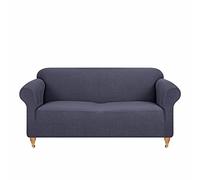 viceroy bedding PREMIUM STRETCH Thick Sofa Covers 1/2/3/4 Seater Sofa Furniture Protector EASY FIT ELASTIC Jacquard Fabric Couch Settee Slipcover BONUS SIDE STORAGE POCKET (Dark Grey, 3 Seater)