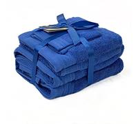 viceroy bedding Royal Blue 650gsm 6pc Prestige 'Luxor' Egyptian Cotton Towel Bale Bundle Gift Set