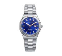 Viceroy Magnum Elegant 401316-37 Women's Analogue Three-Hand Stainless Steel Blue Dial Calendar Watch WR 10 ATM