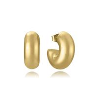 VICEROY Women's Earrings Steel Ip Gold Open Ring Volume 75419E01012