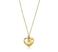 Viceroy Women's Necklace 75435C01012 Heart Stainless Steel IP Gold 42+3 cm