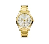 Viceroy Women's Stainless Steel Analog Watch - 38 mm - Quartz Movement - Gold Dial - Gold Ion Coating - Water Resistant 3 ATM - Chic Collection - 401070-93