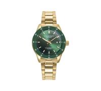Viceroy Women's Watch Gold Green Dial Ceramic Bezel 401246-67