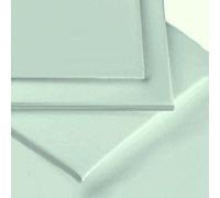 Viceroybedding 100% Egyptian Cotton Flat Sheet, Duck Egg Green, King Bed Size 400 Thread Count