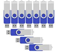 VICFUN 50 Pack 32GB USB Flash Drives Bulk 32GB Flash Drive 50 Pack USB2.0-Blue