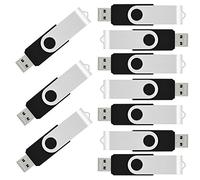 VICFUN 80 Pack 16GB USB Flash Drives Bulk 16GB Flash Drive 80 Pack USB Memory Stick 16GB USB2.0-Black