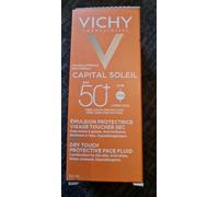 Vichy Capital Soleil Dry Touch Face Fluid SPF50 50ml (3622) Brand New Boxed