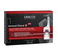Vichy Dercos Aminexil Clinical 5 Anti Hair Loss 21x6ml Men Treatment Stimulating