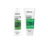 Vichy Dercos Duo Pack - Anti-Dandruff Shampoo for Dry Hair & Scalp Soothing Conditioner
