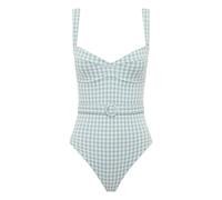 Vichy Forever One-Piece Swimsuit Blue S