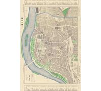 Vichy France Map Journal: Vintage Map Notebook