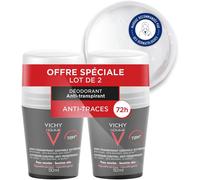 Vichy Homme Antitranspiranter Deoroll-on 72h,Pack of 2 (2 x 50ml)