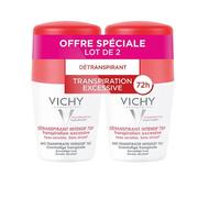 Vichy 72 Hour Anti-Perspirant Intensive Roll-On Deodorant Duo Pack of 2 x 50ml