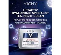 Vichy LiftActiv Hyaluronic Specialist H.A Night Cream 50ml ⭐️⭐️⭐️⭐️⭐️ ✅️