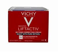 Vichy Liftactiv B3 Tone Correcting Night Cream with Pure Retinol - 50ml