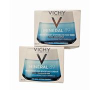 Vichy Mineral 89 100H Moisture Boosting Cream Fragrance free Dry skin | 2 X 50ml