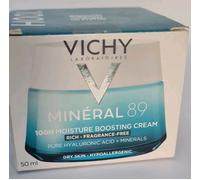 Vichy Mineral 89 | 100HR Moisture Boosting Cream | Rich Fragrance Free | 50ml